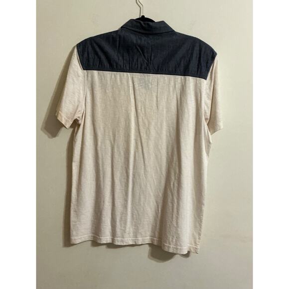 I.N.C. International concepts Shirt Men XL White Gray Short Sleeve Casual - Picture 2 of 7